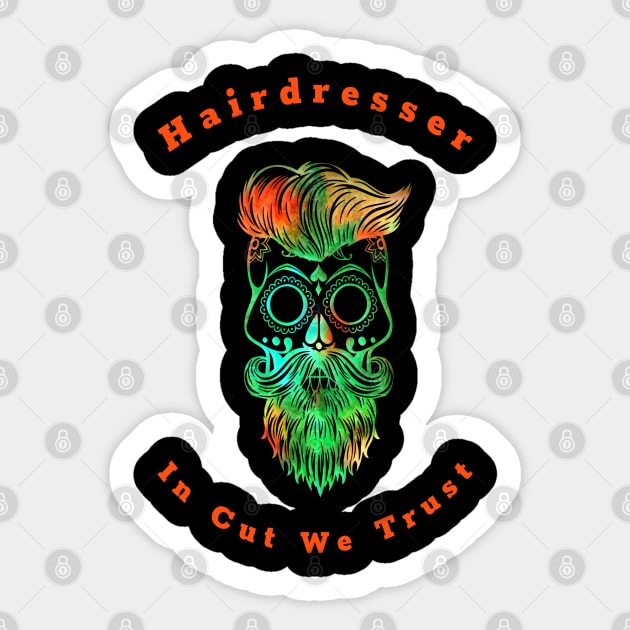 Hair Dresser Sticker by ShirtPirat